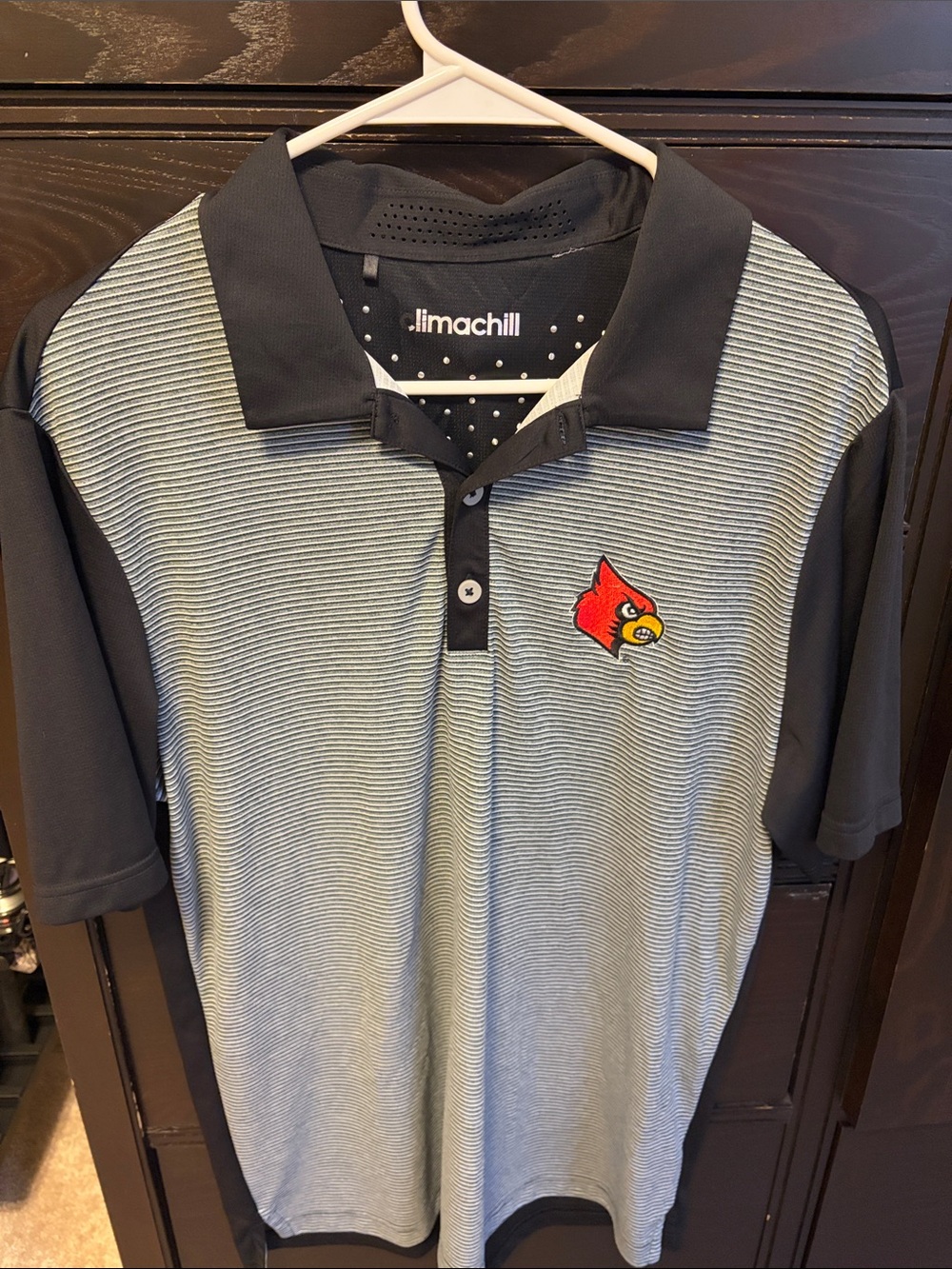 Louisville Cardinals Adidas Polo